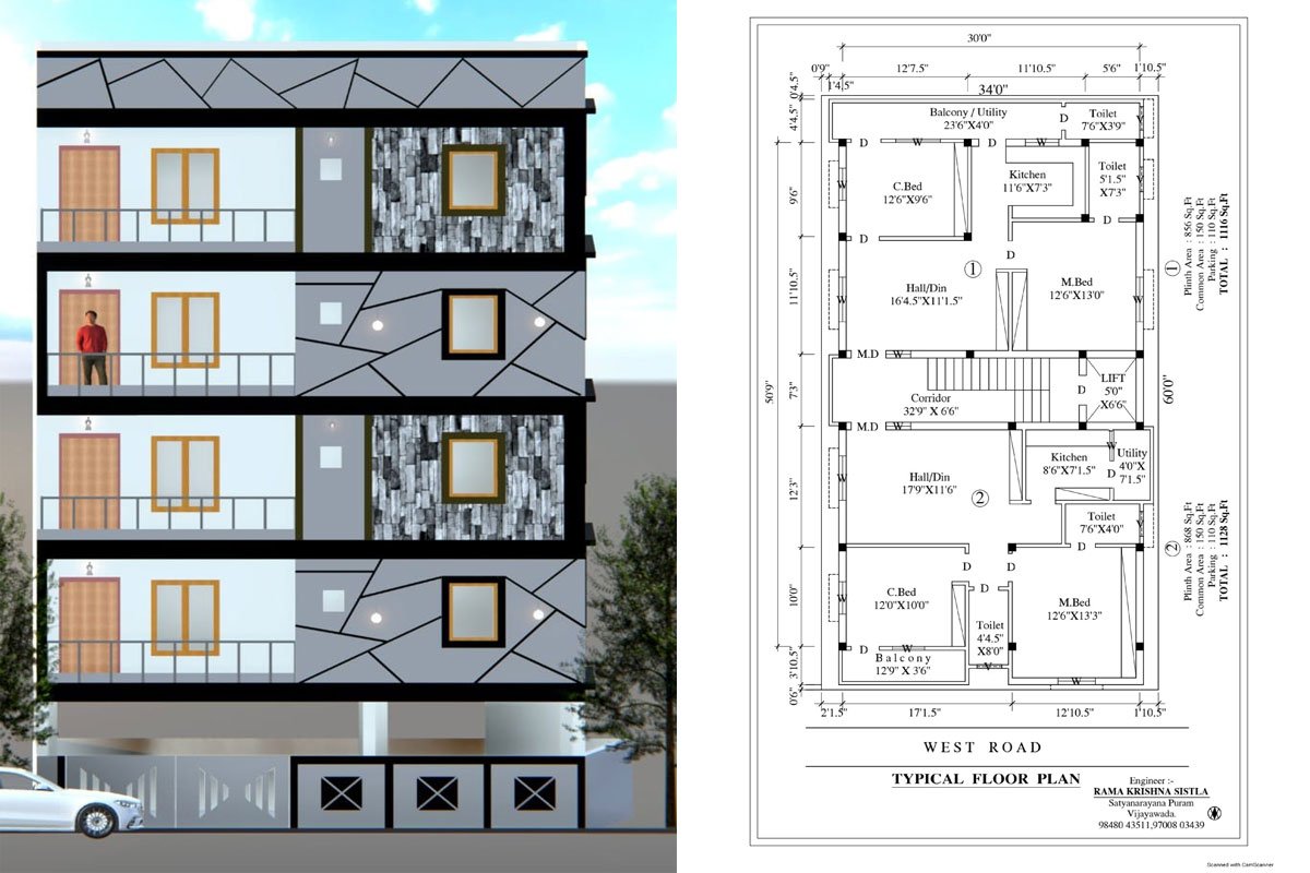 PLOT FOR SALE IN NANDAMURI NAGAR VIJAYAWADA